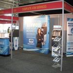 complete atm services trade show display